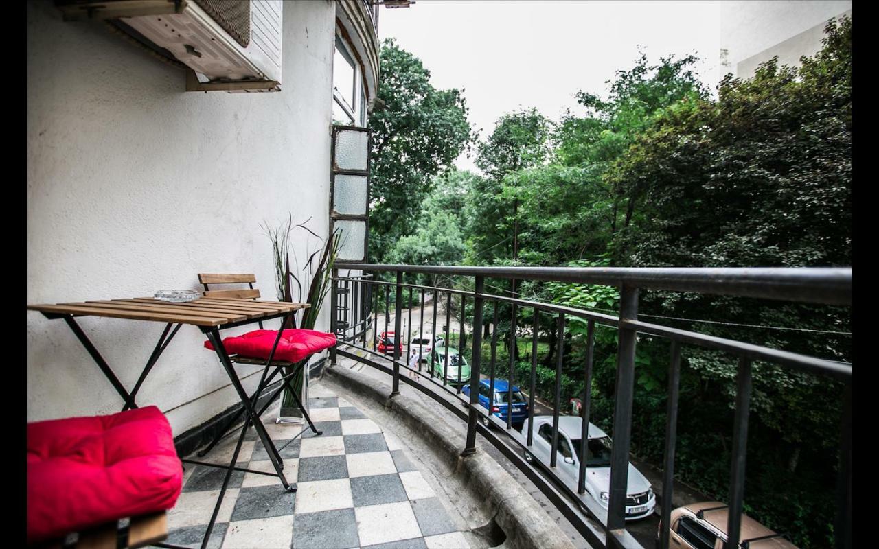 Cismigiu Garden Studio Lägenhet Bukarest Exteriör bild